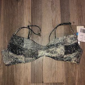 RVCA swim top, bikini, balance of opposites